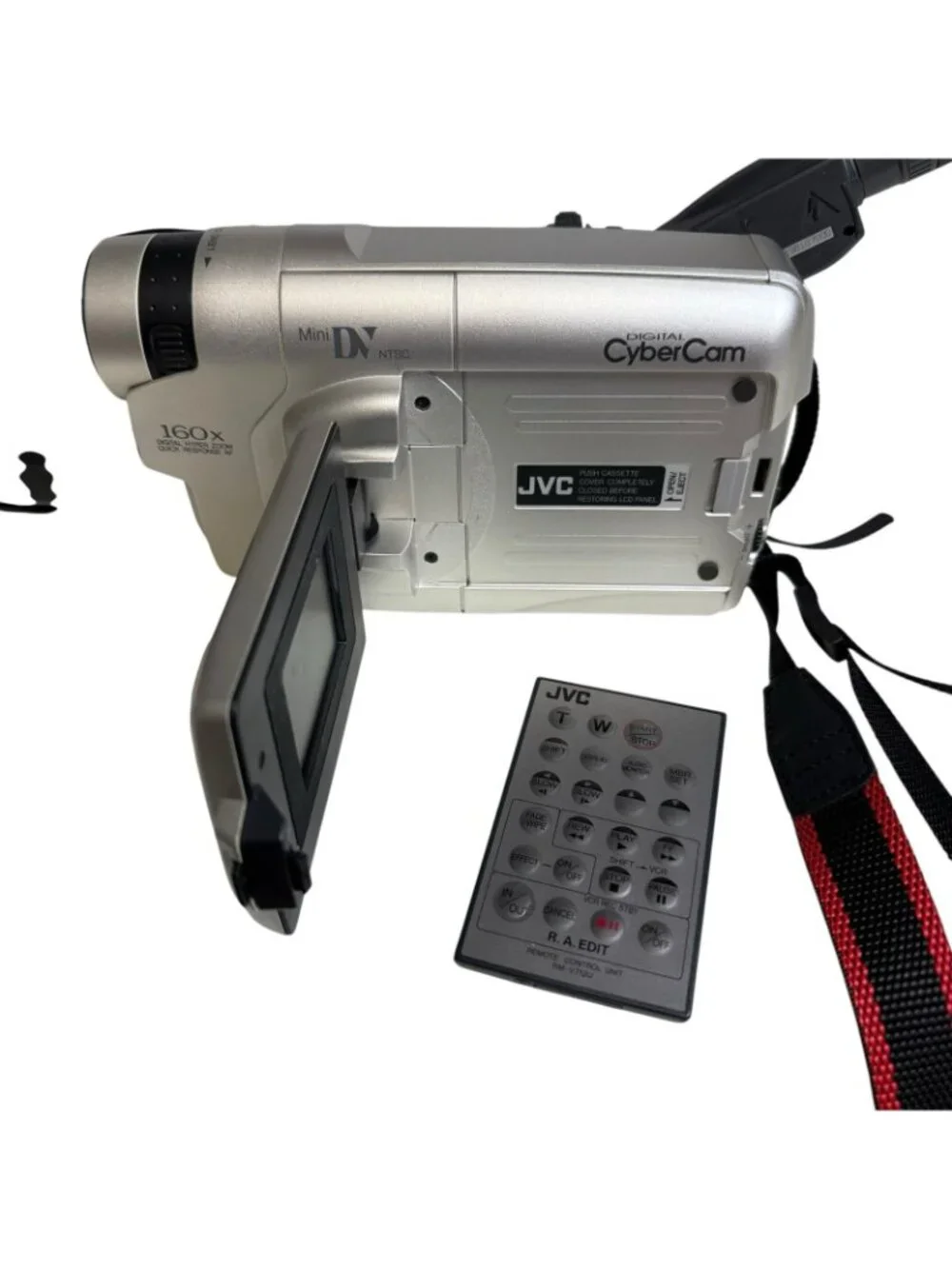 JVC Cyber Cam GR-DVF10U Camera Charger Remote PARTS ONLY NOT WORKING